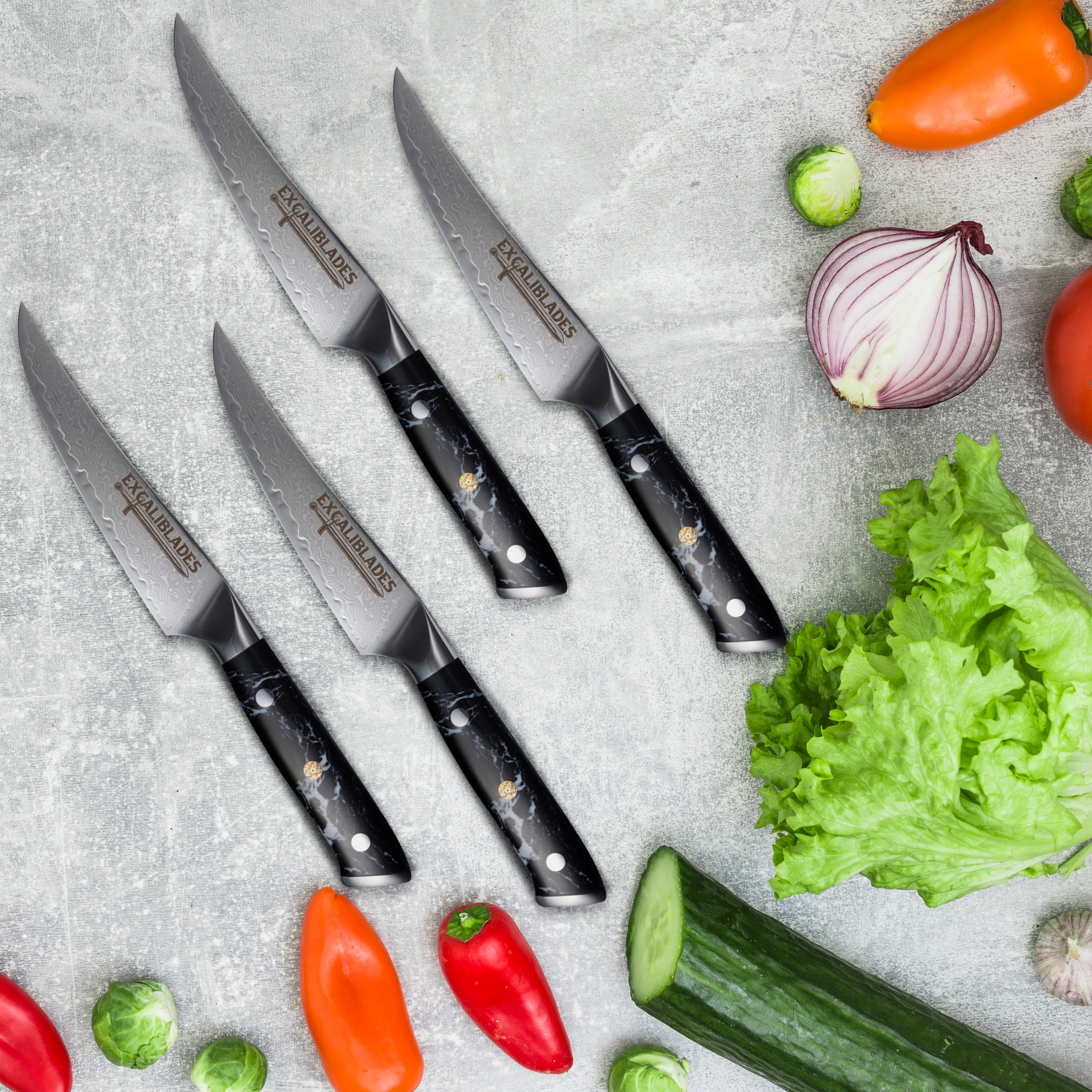Excaliblades Steak Knives - Excaliblades