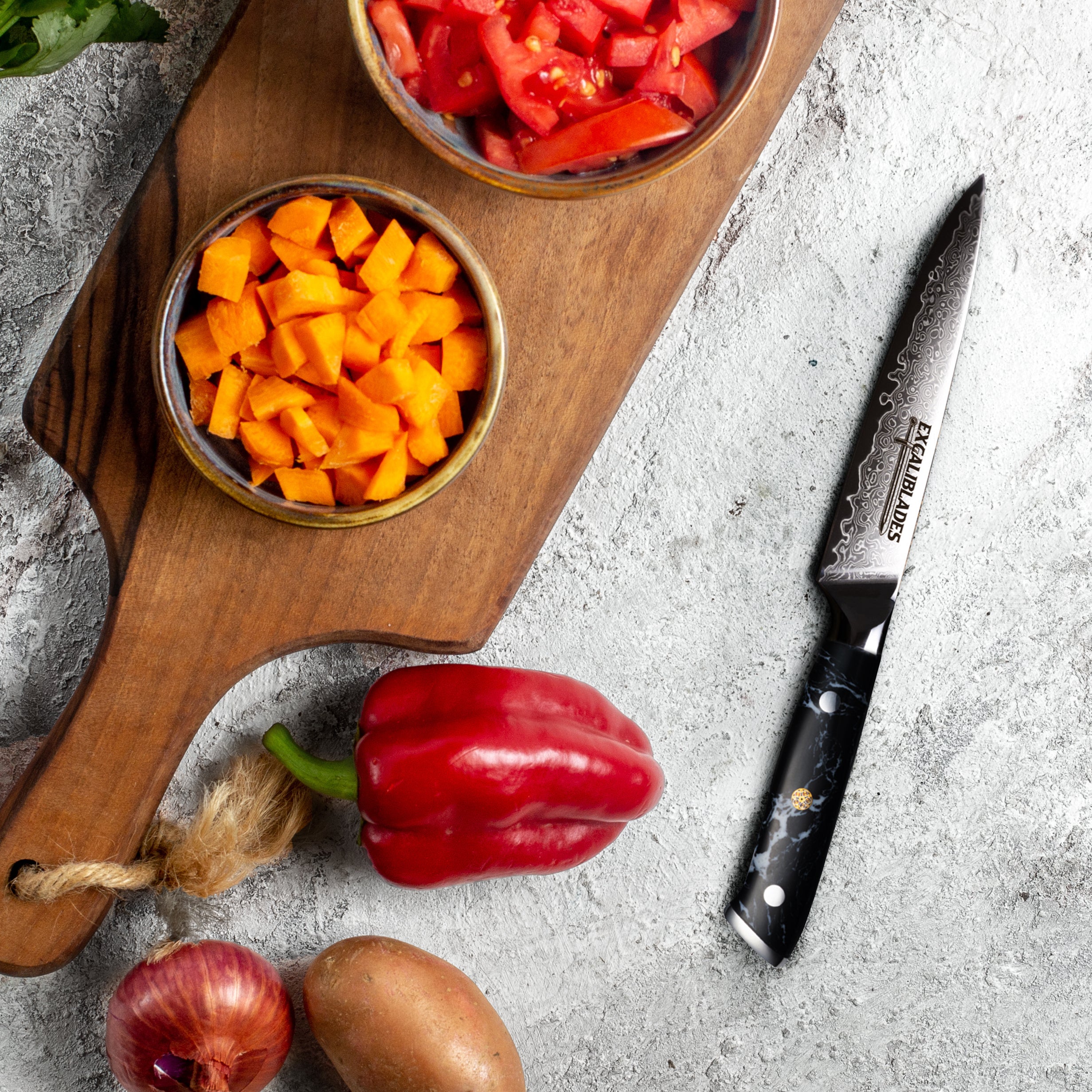 Excaliblades Kitchen Utility Knife - Excaliblades