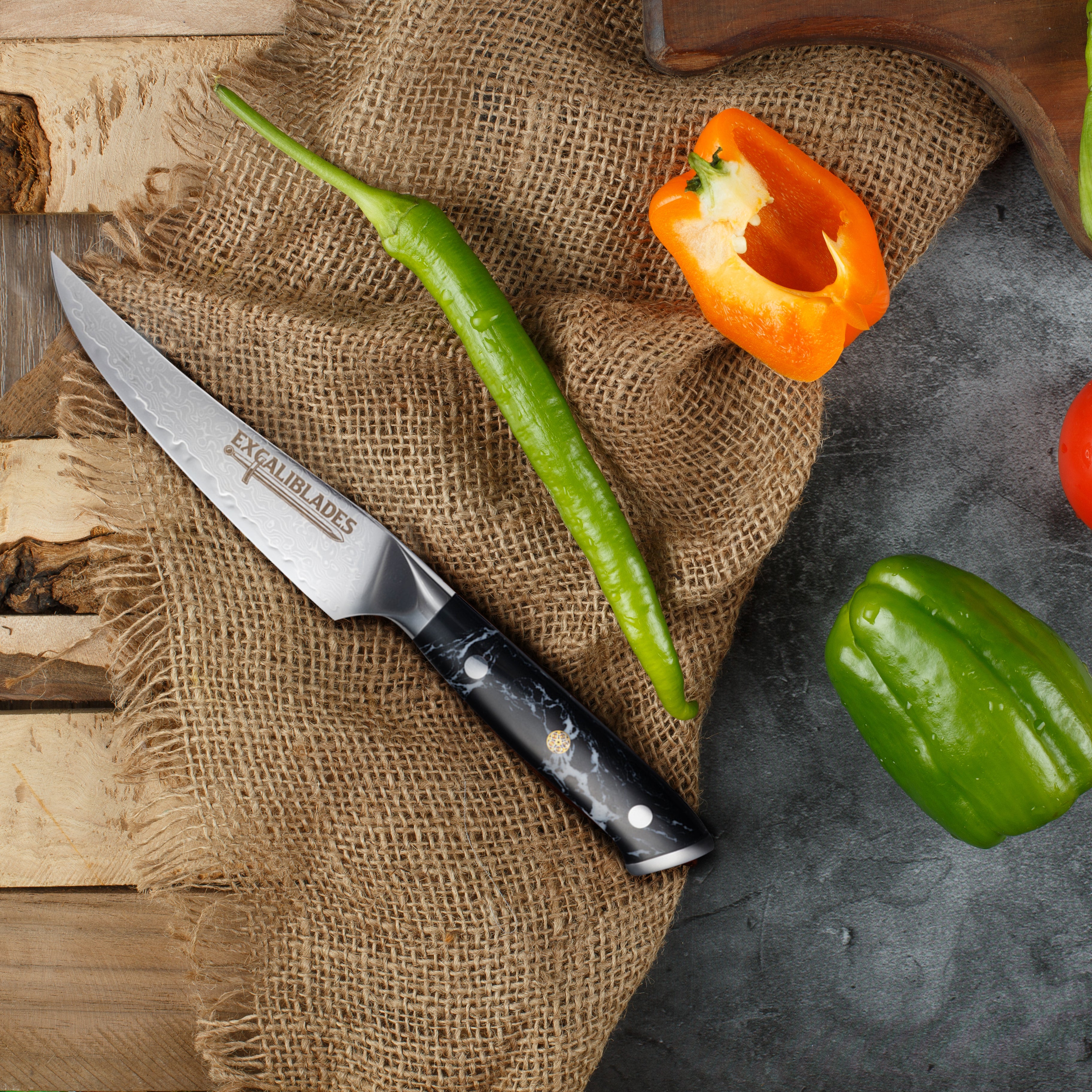 Excaliblades Kitchen Utility Knife - Excaliblades