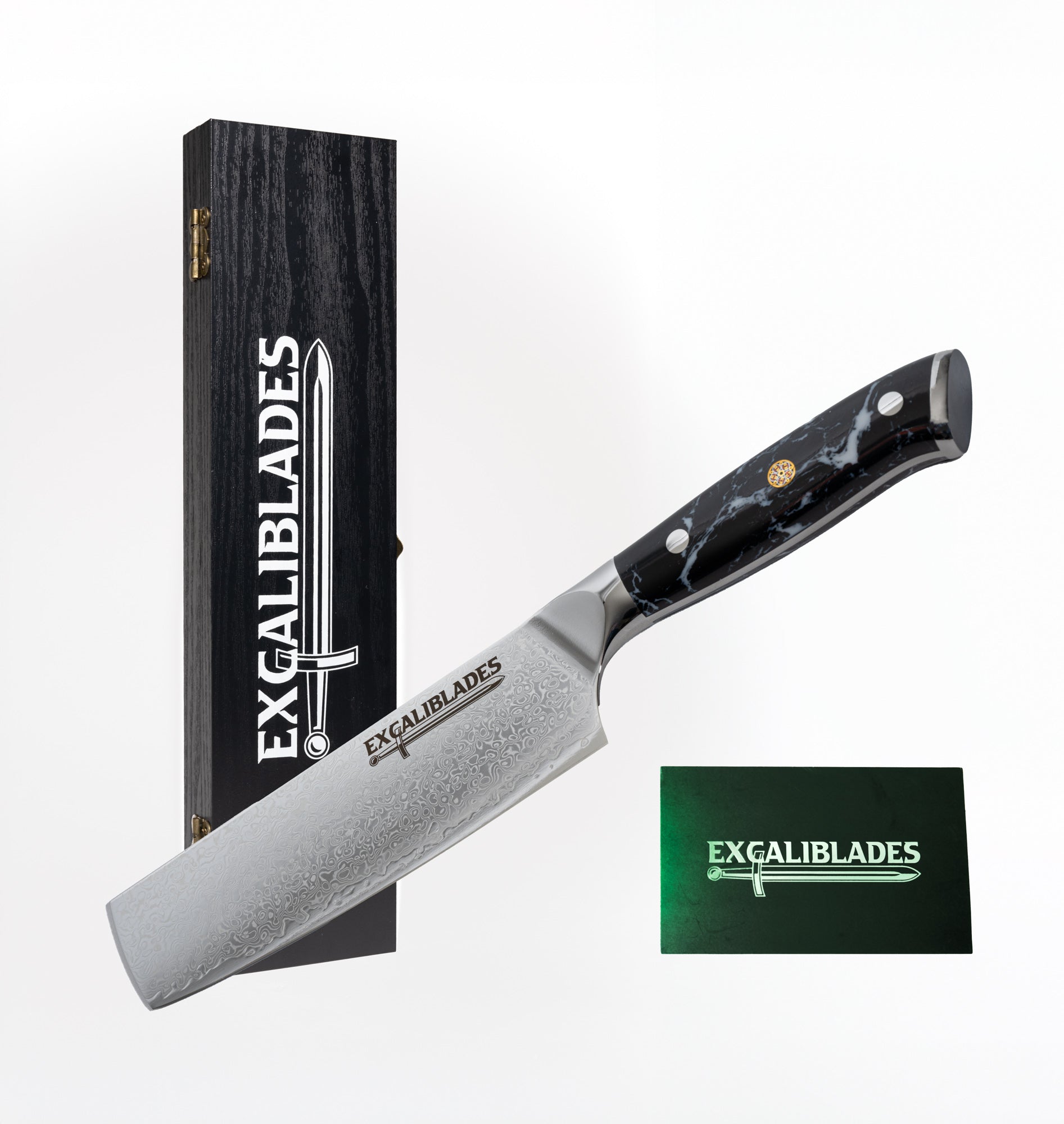 The King Of Power Bundle - Chef Knife, Nakiri, Cleaver and Utility Knife