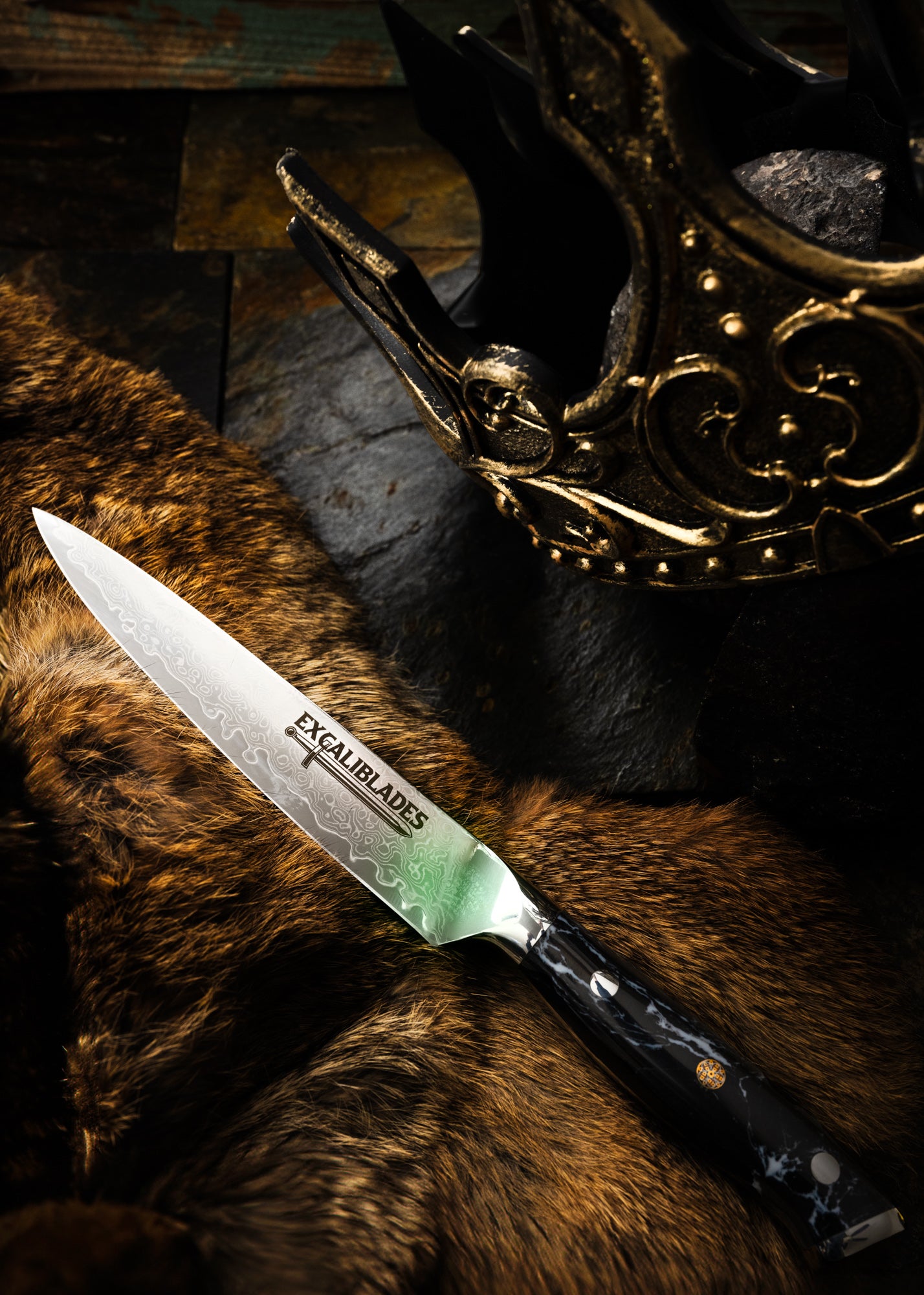 The King Of Power Bundle - Chef Knife, Nakiri, Cleaver and Utility Knife
